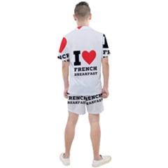 Men s Mesh T-Shirt and Shorts Set 