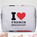 I love French breakfast  Make Up Pouch (Large)