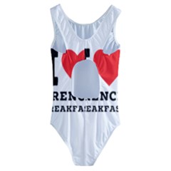 Kids  Cut-Out Back One Piece Swimsuit 