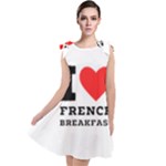 I love French breakfast  Tie Up Tunic Dress