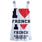 I love French breakfast  Kids  Layered Skirt Swimsuit