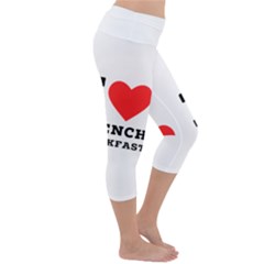 Lightweight Velour Capri Yoga Leggings 