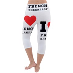 Lightweight Velour Capri Yoga Leggings 