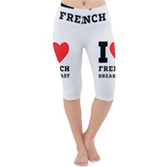 Lightweight Velour Cropped Yoga Leggings 