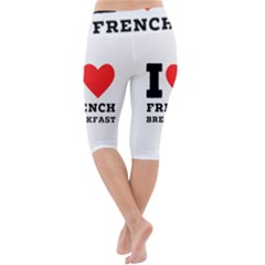 Lightweight Velour Cropped Yoga Leggings 