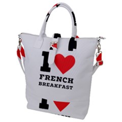 Buckle Top Tote Bag 
