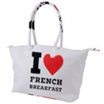 I love French breakfast  Canvas Shoulder Bag