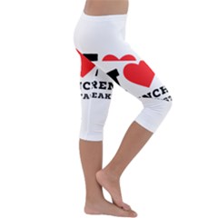 Kids  Lightweight Velour Capri Leggings  