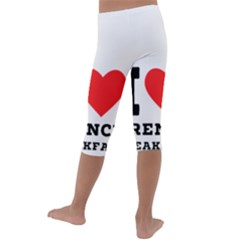 Kids  Lightweight Velour Capri Leggings  