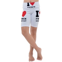 Kids  Lightweight Velour Cropped Yoga Leggings 