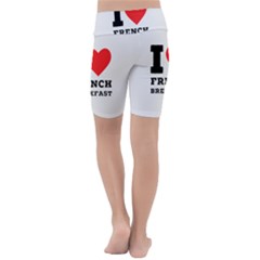 Kids  Lightweight Velour Cropped Yoga Leggings 