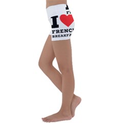 Kids  Lightweight Velour Yoga Shorts 