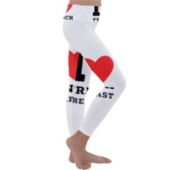 Kids  Lightweight Velour Classic Yoga Leggings 