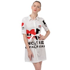 Belted Shirt Dress 