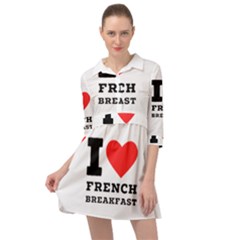 Mini Skater Shirt Dress 