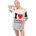 I love French breakfast  Oversized Chiffon Top