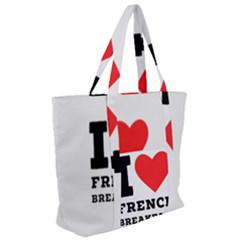 Zip Up Canvas Bag 