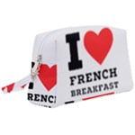 I love French breakfast  Wristlet Pouch Bag (Large)