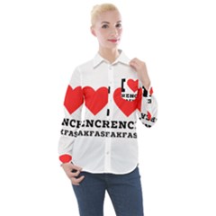 Women s Long Sleeve Pocket Shirt 