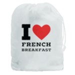 I love French breakfast  Drawstring Pouch (3XL)