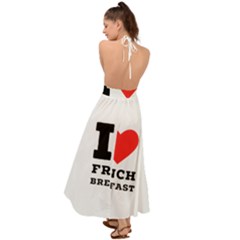 Backless Maxi Beach Dress 
