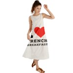 I love French breakfast  Summer Maxi Dress