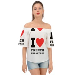 Off Shoulder Short Sleeve Top 