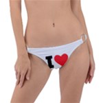 I love French breakfast  Ring Detail Bikini Bottoms