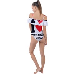 Frill Detail One Piece Swimsuit 