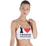 I love French breakfast  Layered Top Bikini Top 