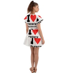 Flutter Sleeve Wrap Dress 