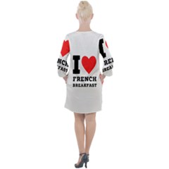 Open Neck Shift Dress 