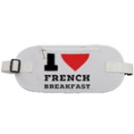 I love French breakfast  Rounded Waist Pouch