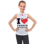 I love French breakfast  Kids  Sleeveless Polo Tee