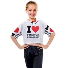 Kids Mock Neck T-Shirt 