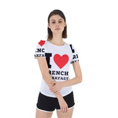 Back Cut Out Sport T-Shirt 