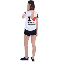 Back Circle Cutout Sports T-Shirt 