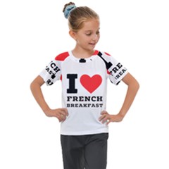 Kids  Mesh Piece T-Shirt 