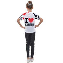 Kids  Mesh Piece T-Shirt 
