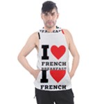 I love French breakfast  Men s Sleeveless Hoodie