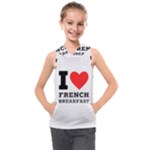 I love French breakfast  Kids  Sleeveless Hoodie