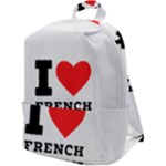 I love French breakfast  Zip Up Backpack