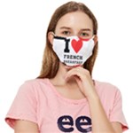 I love French breakfast  Fitted Cloth Face Mask (Adult)