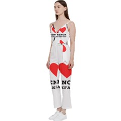 V-Neck Camisole Jumpsuit 