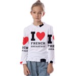 I love French breakfast  Kids  Frill Detail Tee