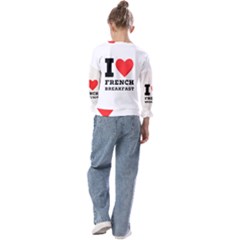 Kids  Cuff Sleeve Top 