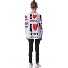 Kids  V Neck Casual Top 