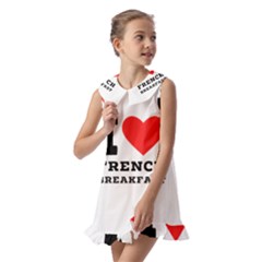 Kids  Pilgrim Collar Ruffle Hem Dress 