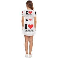 V-Neck High Waist Chiffon Mini Dress 