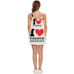 Ruffle Edge Bra Cup Chiffon Mini Dress 